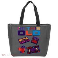 Funny I'm This Old Retro Media Technology Tote Bag thumb 0