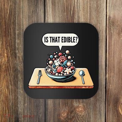 Funny Is That Edible Molecular Gastronomy Coaster