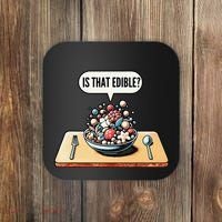 Funny Is That Edible Molecular Gastronomy Coaster thumb 0