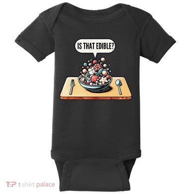Funny Is That Edible Molecular Gastronomy Baby Bodysuit