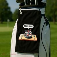 Funny Is That Edible Molecular Gastronomy Golf Towel thumb 2