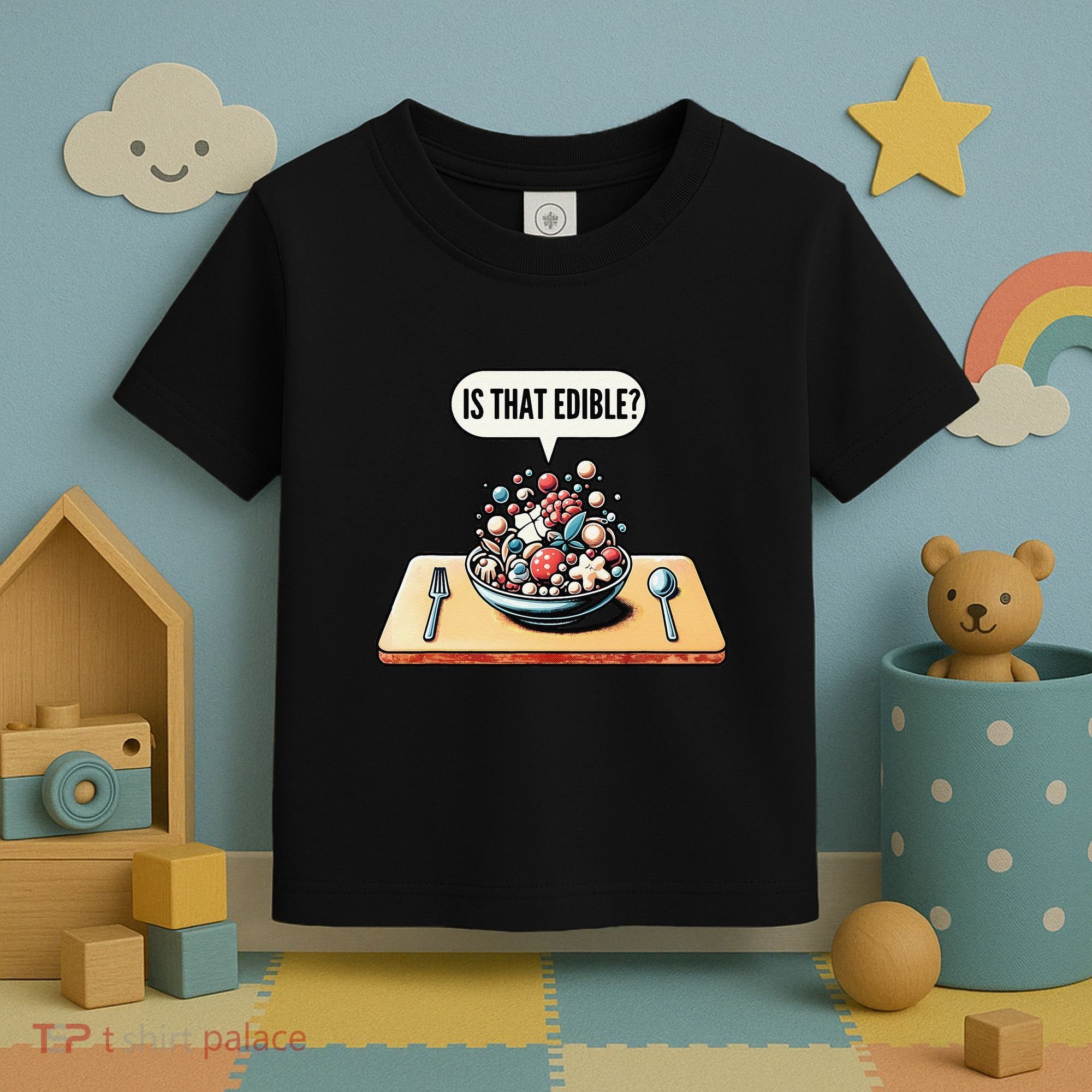 Funny Is That Edible Molecular Gastronomy Toddler T-Shirt