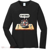 Funny Is That Edible Molecular Gastronomy Women's Long Sleeve Shirt thumb 0