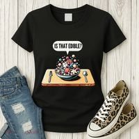 Funny Is That Edible Molecular Gastronomy Women's T-Shirt thumb 3
