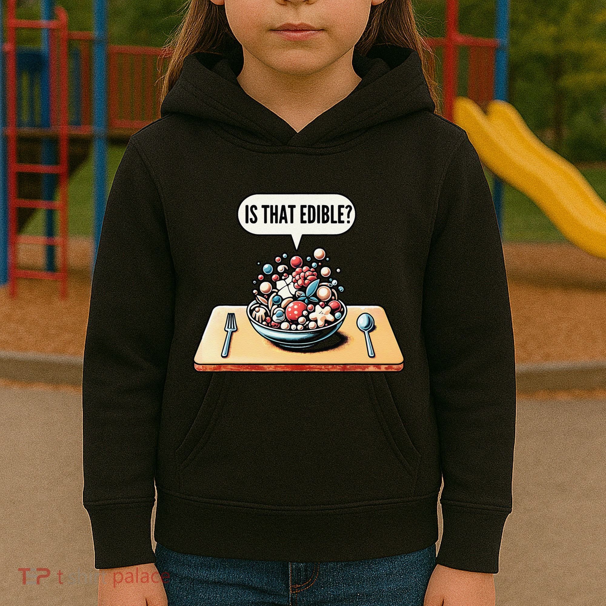 Funny Is That Edible Molecular Gastronomy Kids Hoodie