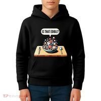 Funny Is That Edible Molecular Gastronomy Kids Hoodie thumb 4