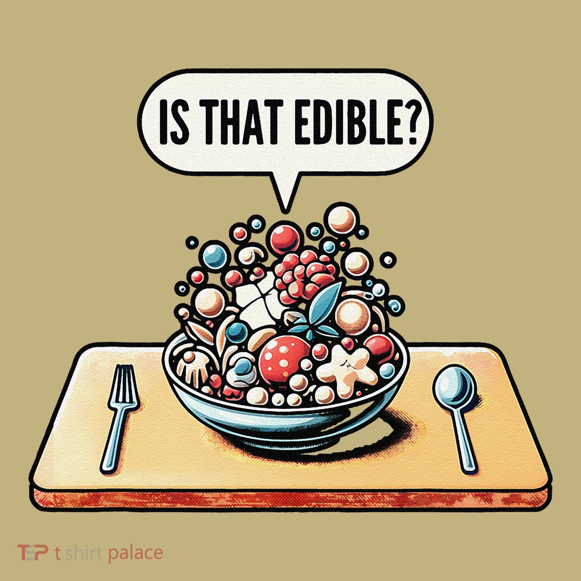 Funny Is That Edible Molecular Gastronomy Button