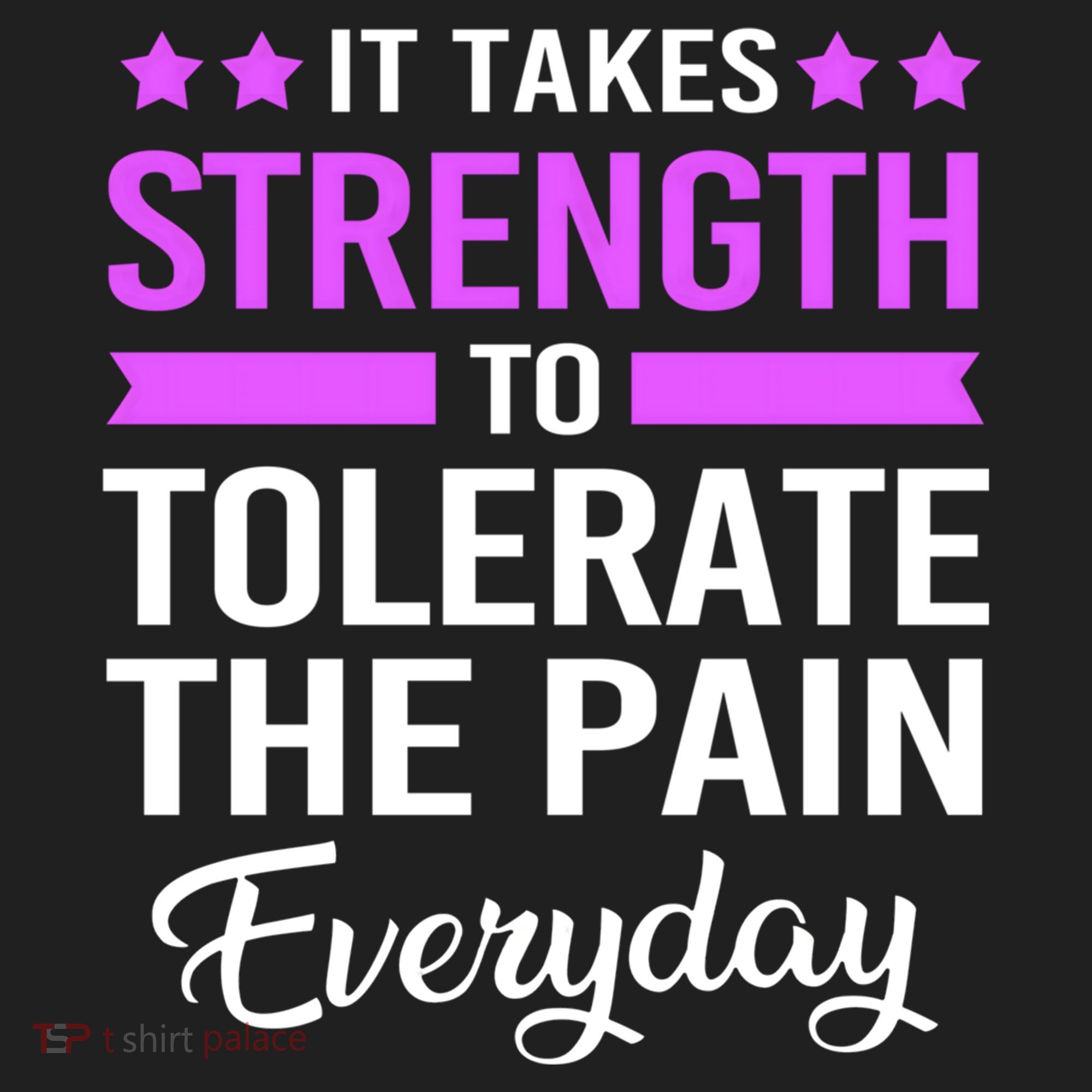Fibromyalgia It Takes Strength To Tolerate The Pain Everyday Gift Hat