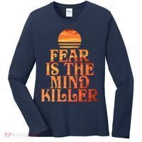 Fear Is The Mind Killer Women's Long Sleeve Shirt thumb 0