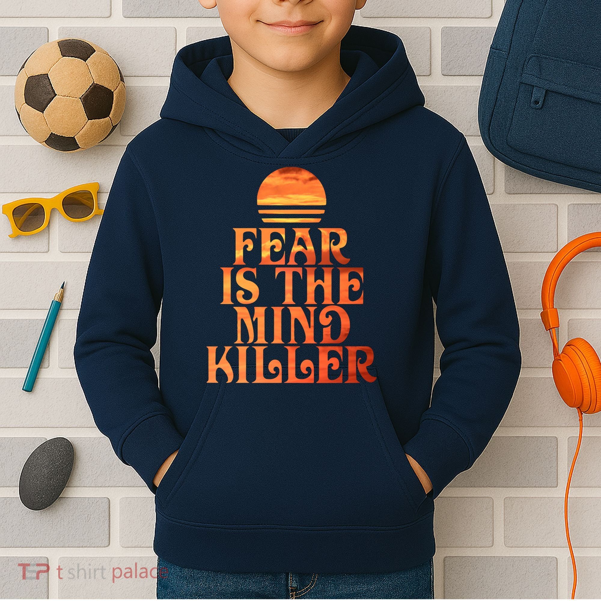 Fear Is The Mind Killer Kids Hoodie