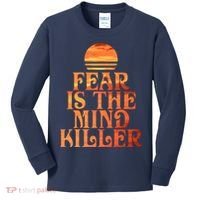 Fear Is The Mind Killer Kids Long Sleeve Shirt thumb 0