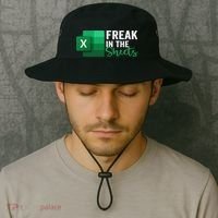 Freak In The Sheets Accountant Funny Spreadsheet Excel Bucket Hat thumb 2