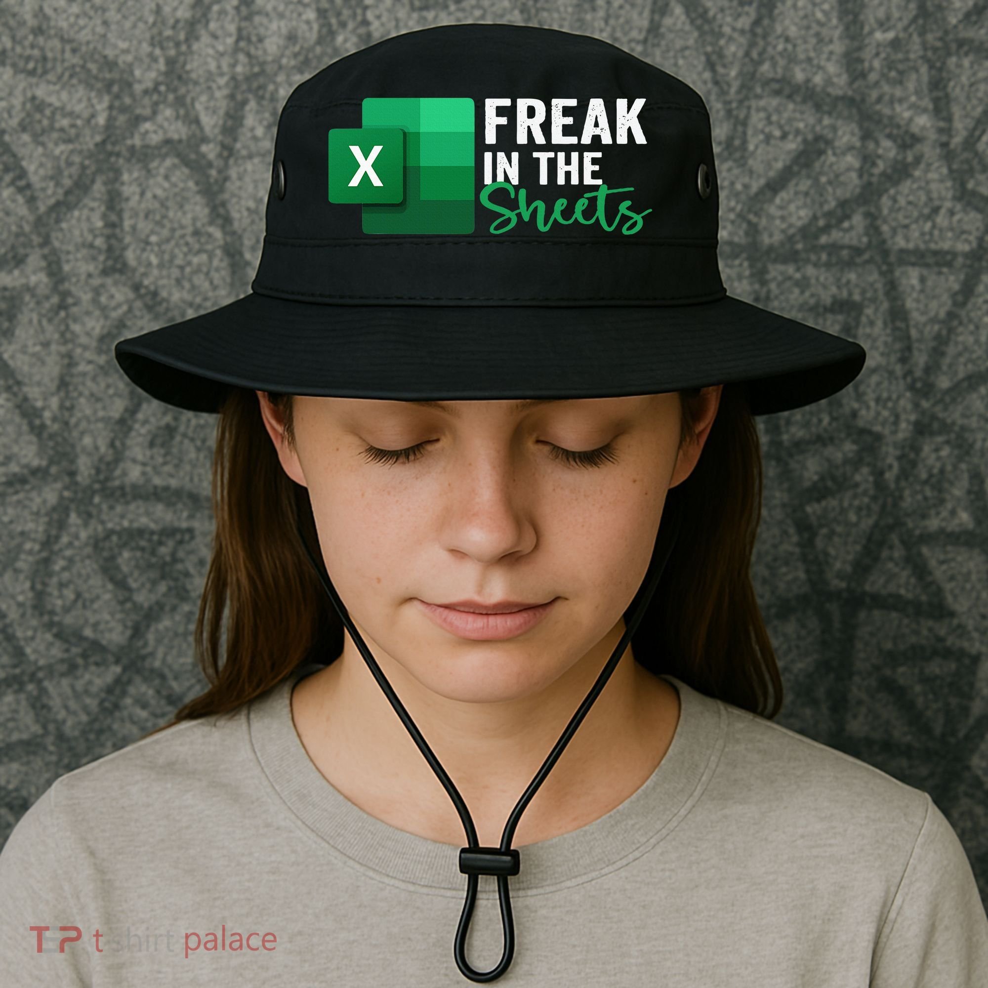 Freak In The Sheets Accountant Funny Spreadsheet Excel Bucket Hat