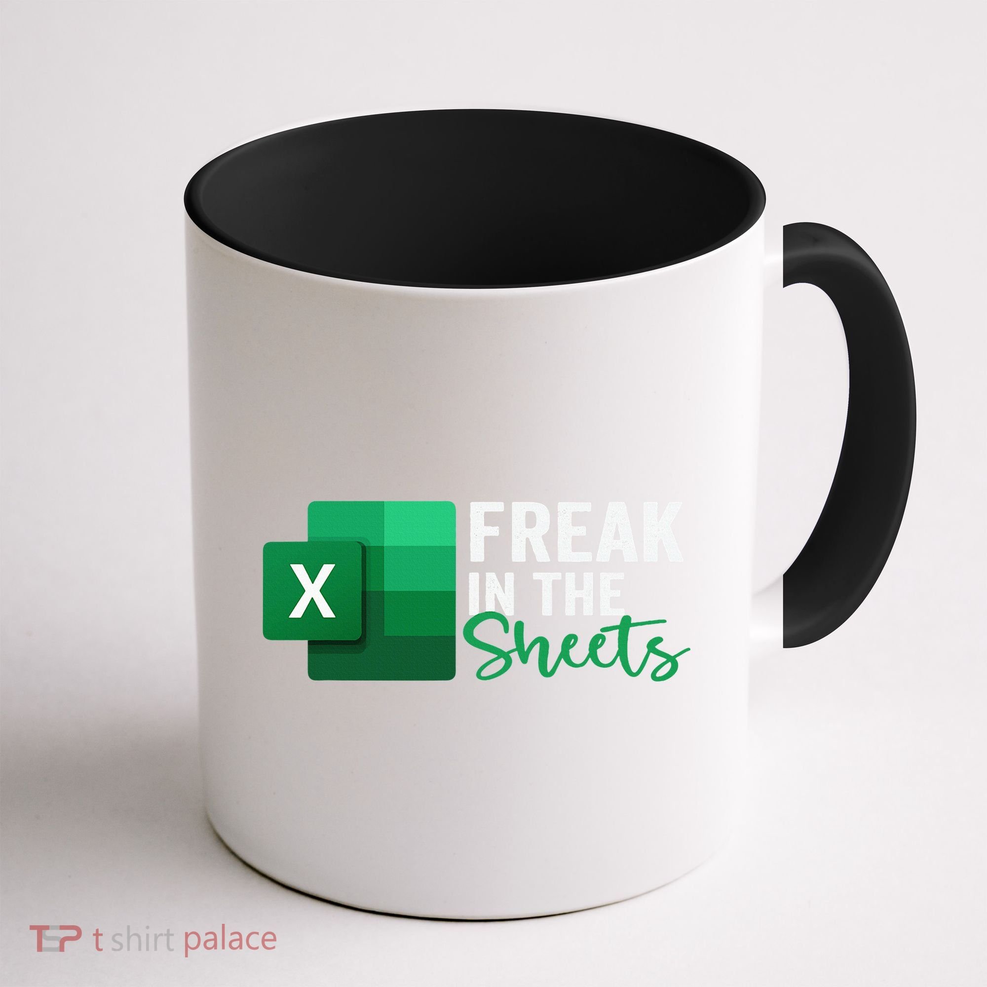 Freak In The Sheets Accountant Funny Spreadsheet Excel Coffee Mug