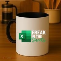 Freak In The Sheets Accountant Funny Spreadsheet Excel Coffee Mug thumb 4