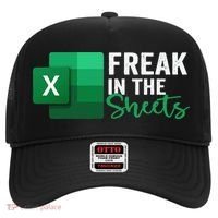 Freak In The Sheets Accountant Funny Spreadsheet Excel Hat thumb 0