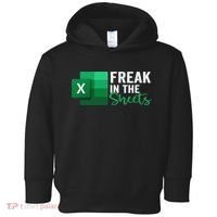 Freak In The Sheets Accountant Funny Spreadsheet Excel Toddler Hoodie thumb 0