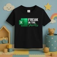Freak In The Sheets Accountant Funny Spreadsheet Excel Toddler T-Shirt thumb 3