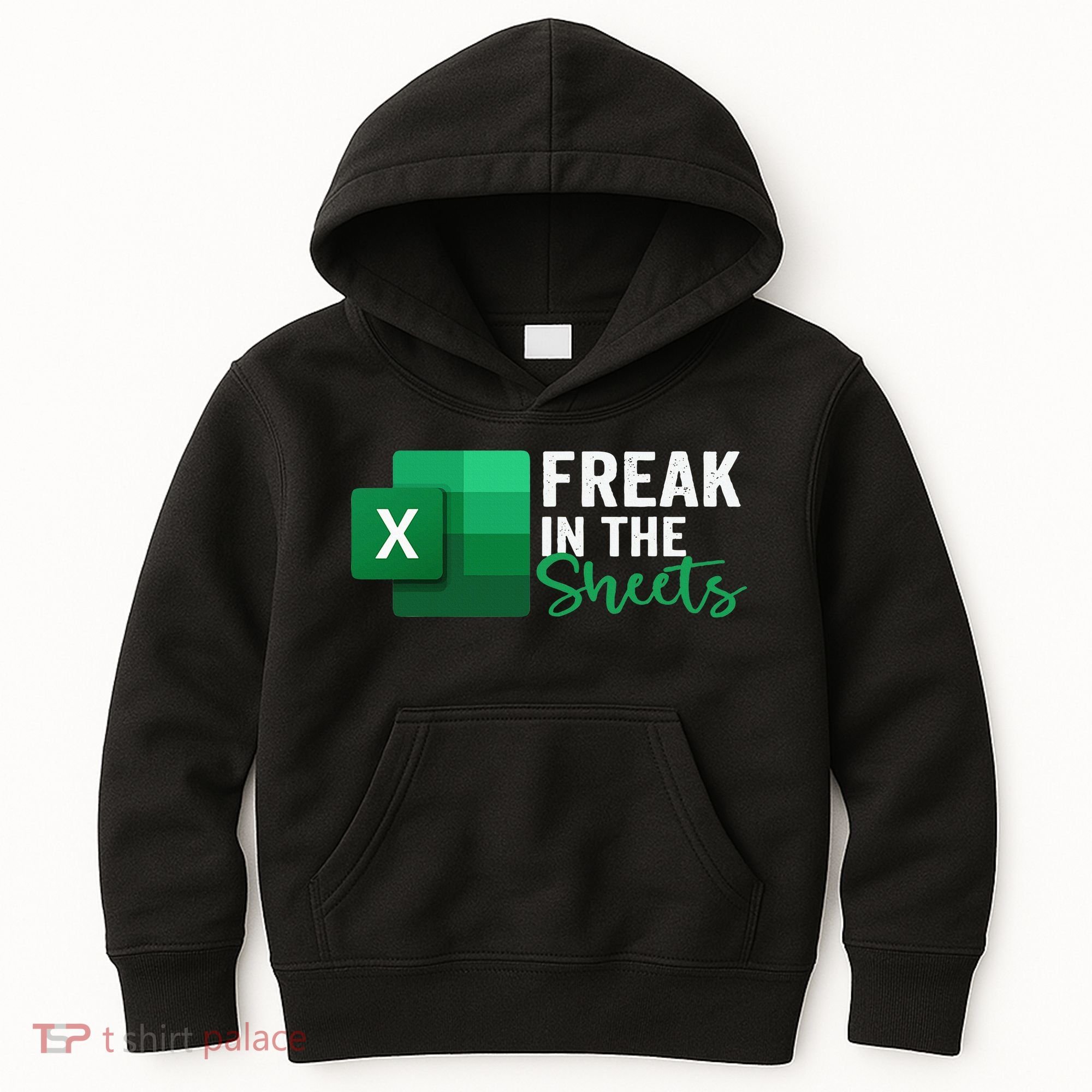 Freak In The Sheets Accountant Funny Spreadsheet Excel Kids Hoodie