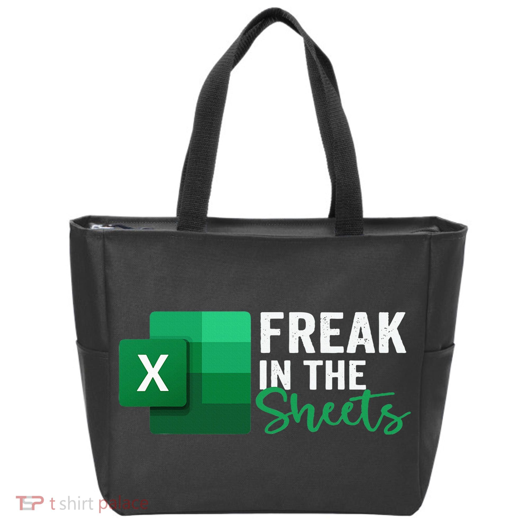 Freak In The Sheets Accountant Funny Spreadsheet Excel Tote Bag