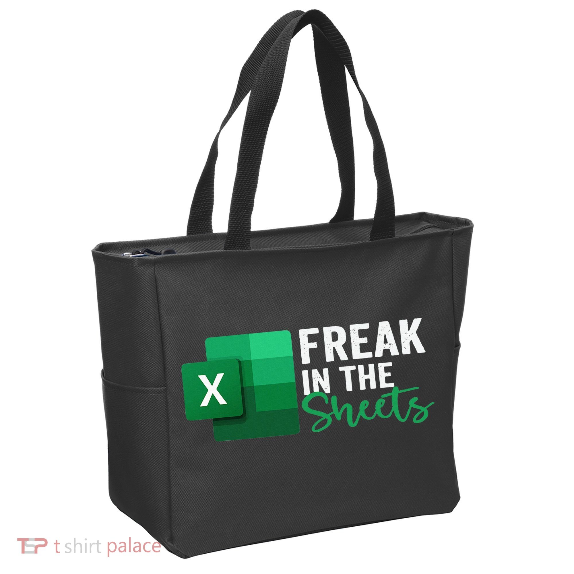 Freak In The Sheets Accountant Funny Spreadsheet Excel Tote Bag