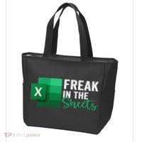 Freak In The Sheets Accountant Funny Spreadsheet Excel Tote Bag thumb 3