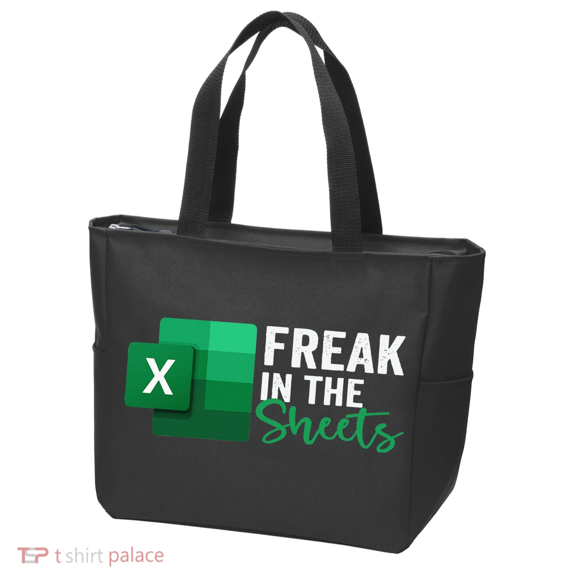 Freak In The Sheets Accountant Funny Spreadsheet Excel Tote Bag