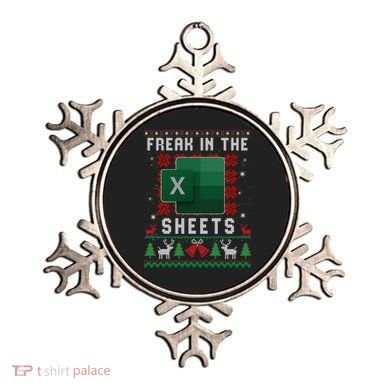 Freak In The Sheets Excel Ugly Christmas Sweater Ornament