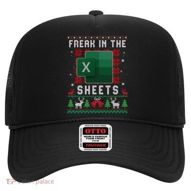 Freak In The Sheets Excel Ugly Christmas Sweater Hat