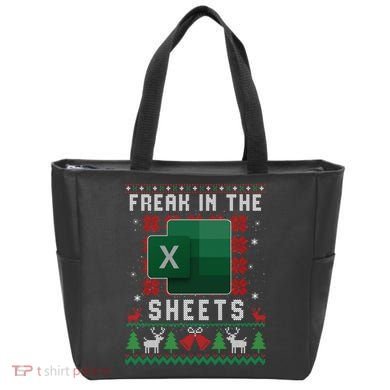 Freak In The Sheets Excel Ugly Christmas Sweater Tote Bag