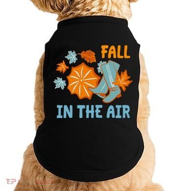 Fall In The Air Nature Cute Doggie Tank