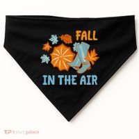 Fall In The Air Nature Cute USA-Made Doggie Bandana thumb 0