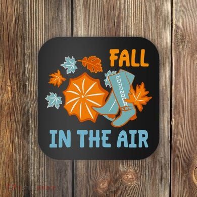 Fall In The Air Nature Cute Coaster