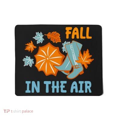 Fall In The Air Nature Cute Mousepad