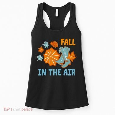 Fall In The Air Nature Cute Women's Tank Top
