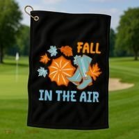Fall In The Air Nature Cute Golf Towel thumb 1