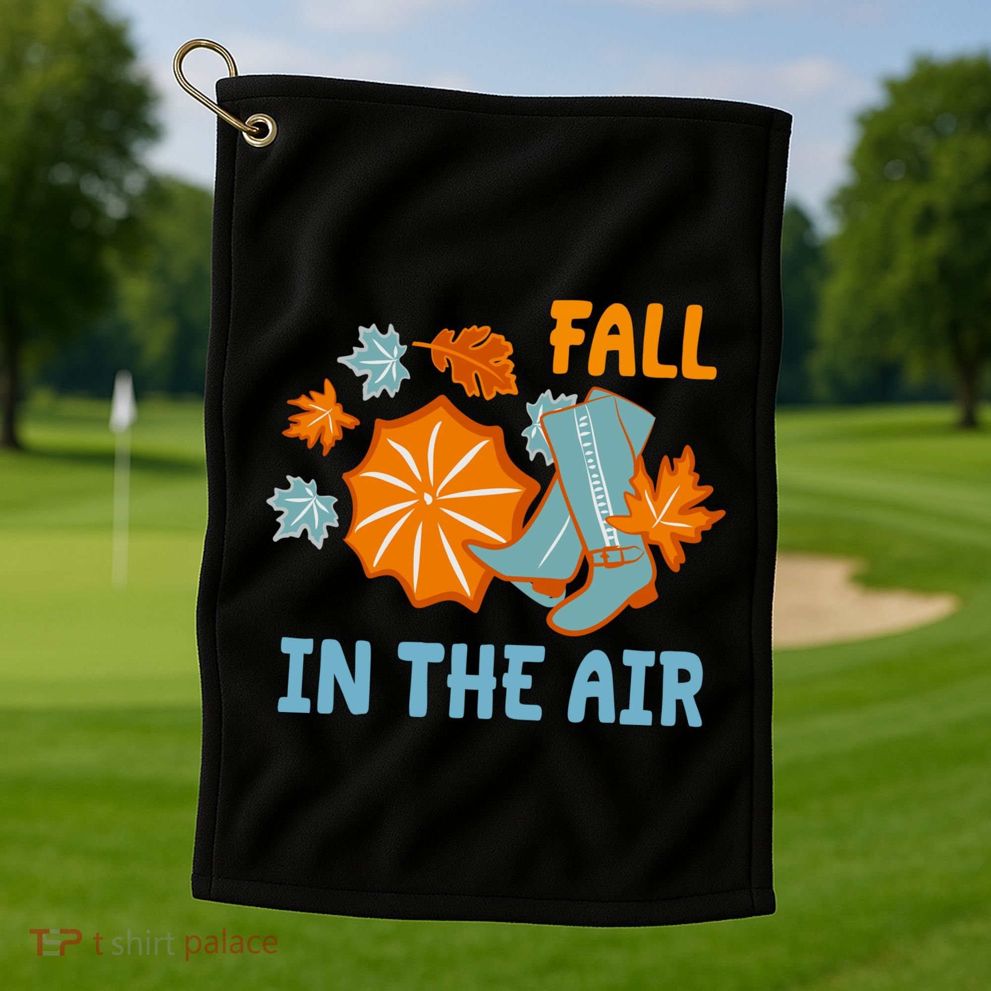 Fall In The Air Nature Cute Golf Towel