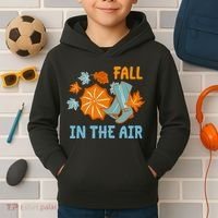 Fall In The Air Nature Cute Kids Hoodie thumb 2