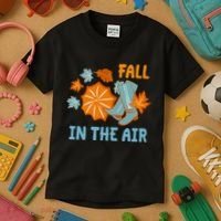 Fall In The Air Nature Cute Kids T-Shirt thumb 3