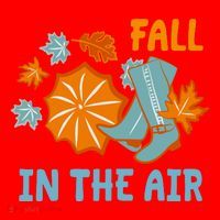 Fall In The Air Nature Cute Santa Hat thumb 1