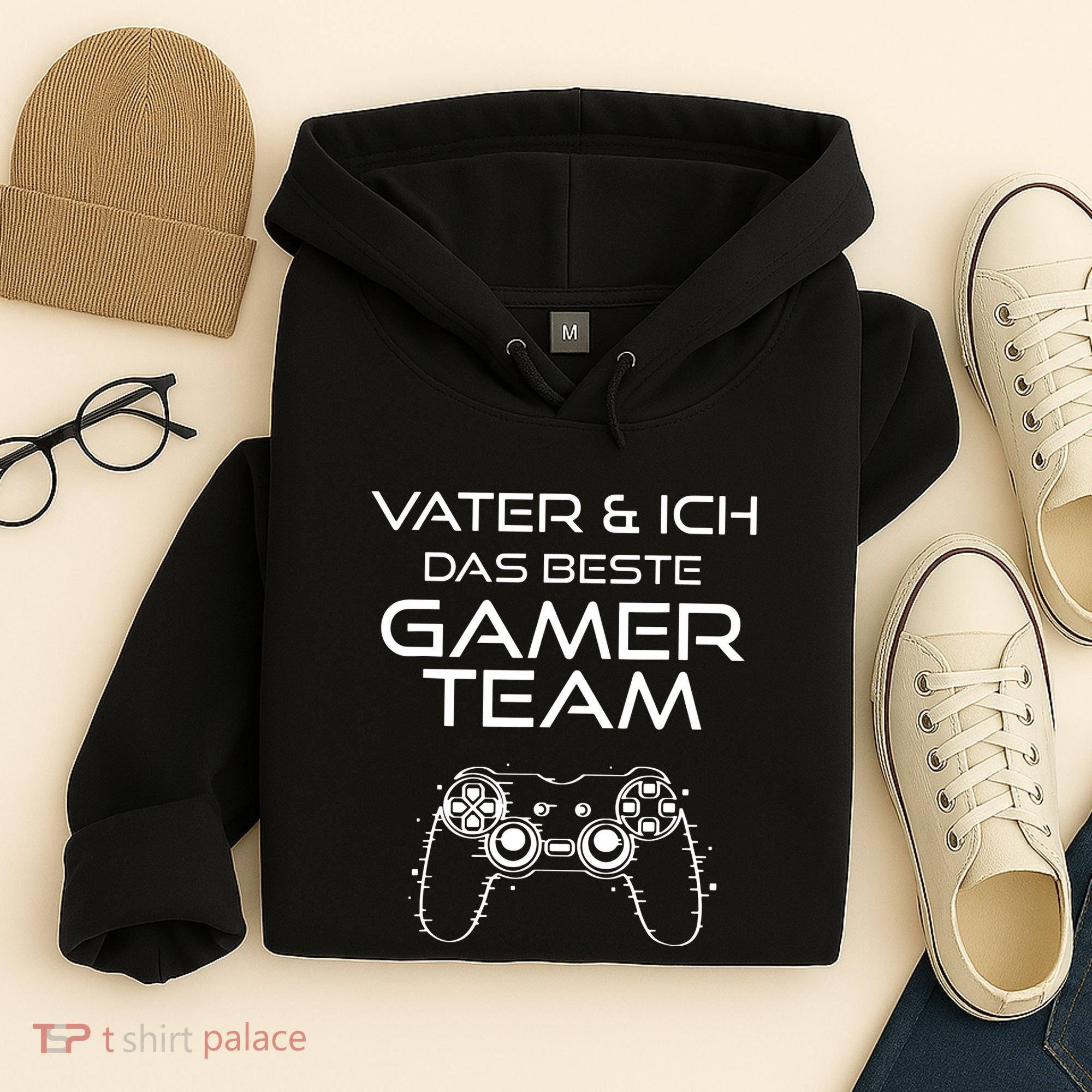 Father & I The Best Gamer Team Hoodie