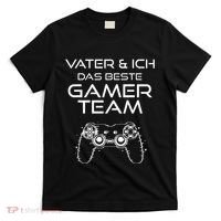 Father & I The Best Gamer Team T-Shirt thumb 0