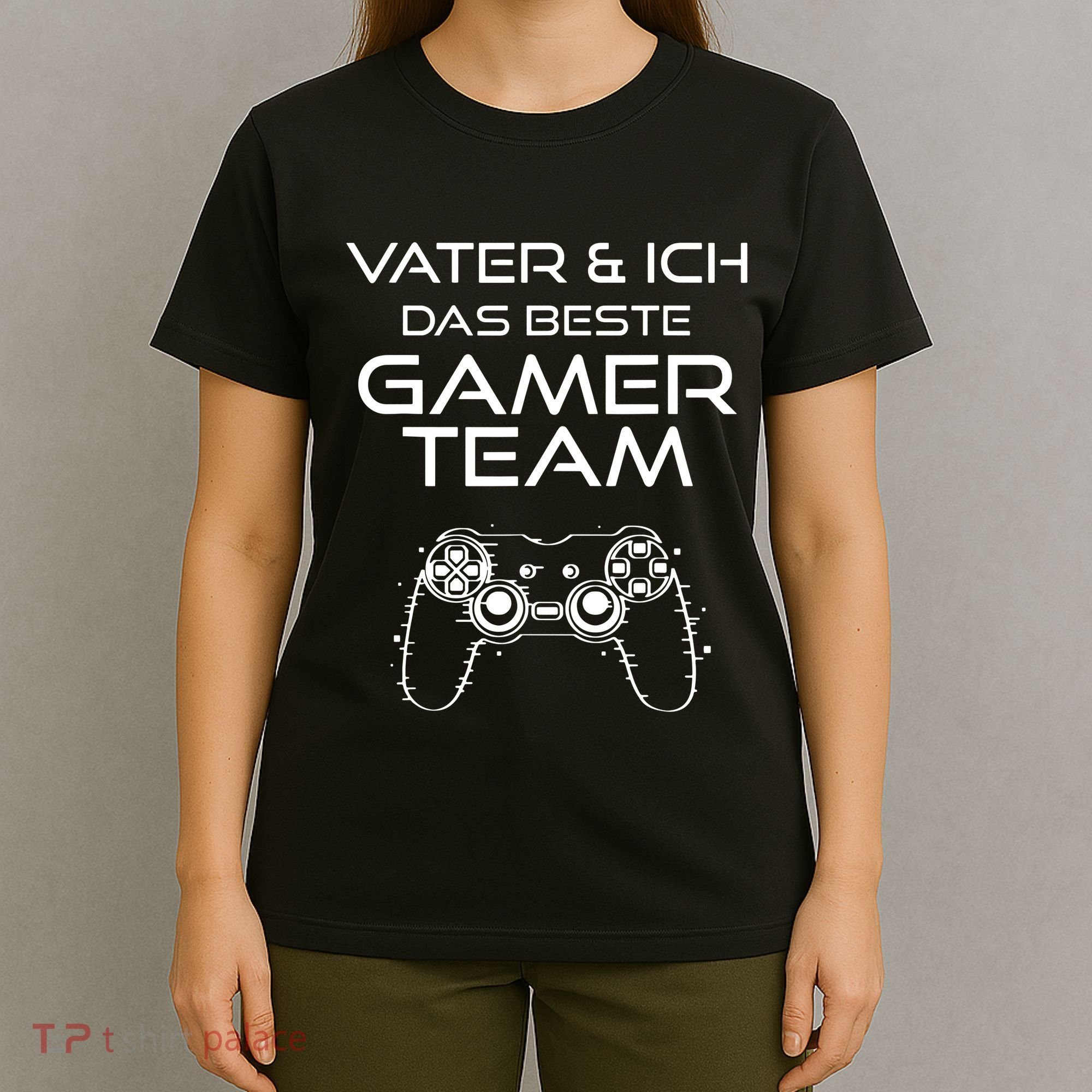 Father & I The Best Gamer Team T-Shirt