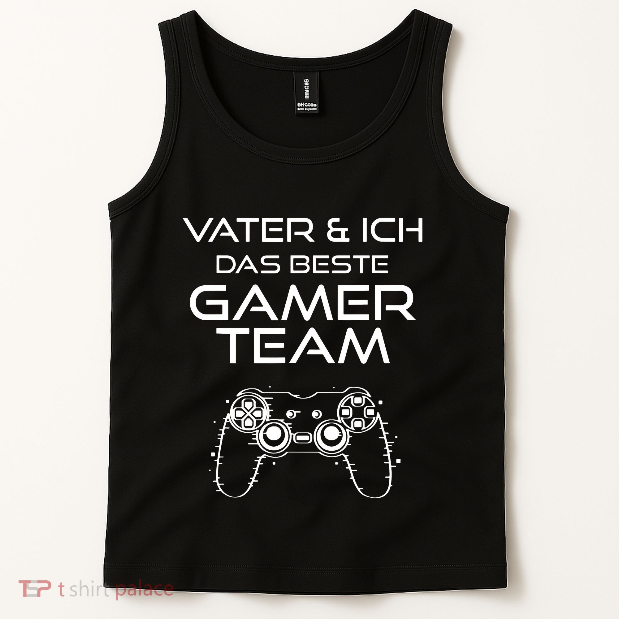Father & I The Best Gamer Team Tank Top
