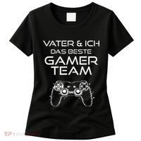 Father & I The Best Gamer Team Women's T-Shirt thumb 0