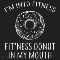 Fitness Fit'ness Donut In My Mouth Beanie thumb 2