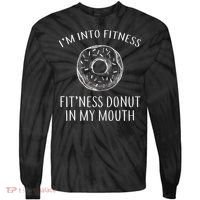 Fitness Fit'ness Donut In My Mouth Tie-Dye Long Sleeve Shirt thumb 0