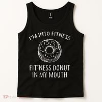 Fitness Fit'ness Donut In My Mouth Tank Top thumb 2