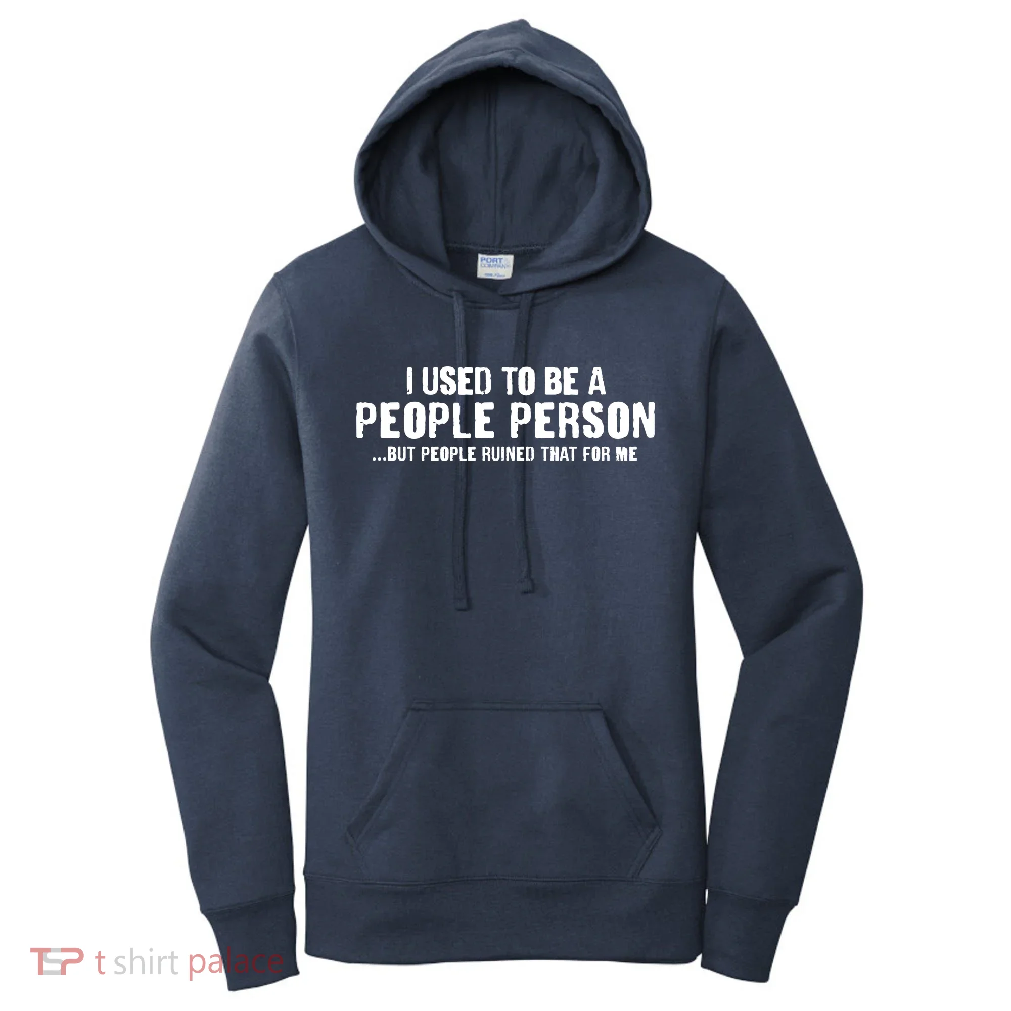 Funny I Use To Be A People Person Women's Hoodie