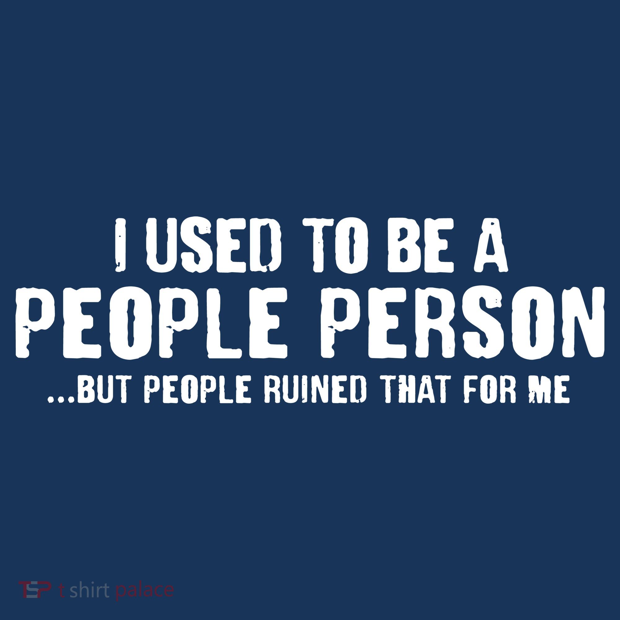 Funny I Use To Be A People Person Women's Hoodie